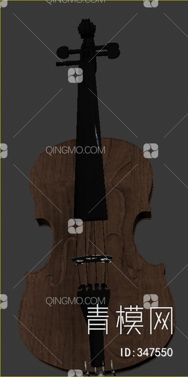 小提琴3D模型下载【ID:347550】