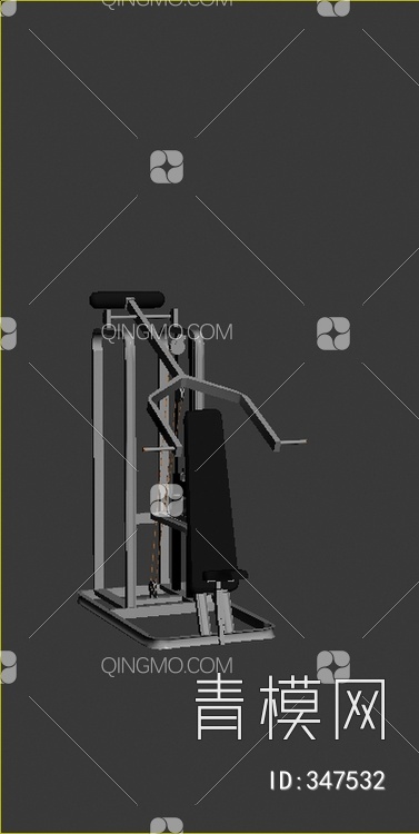 健身器材3D模型下载【ID:347532】