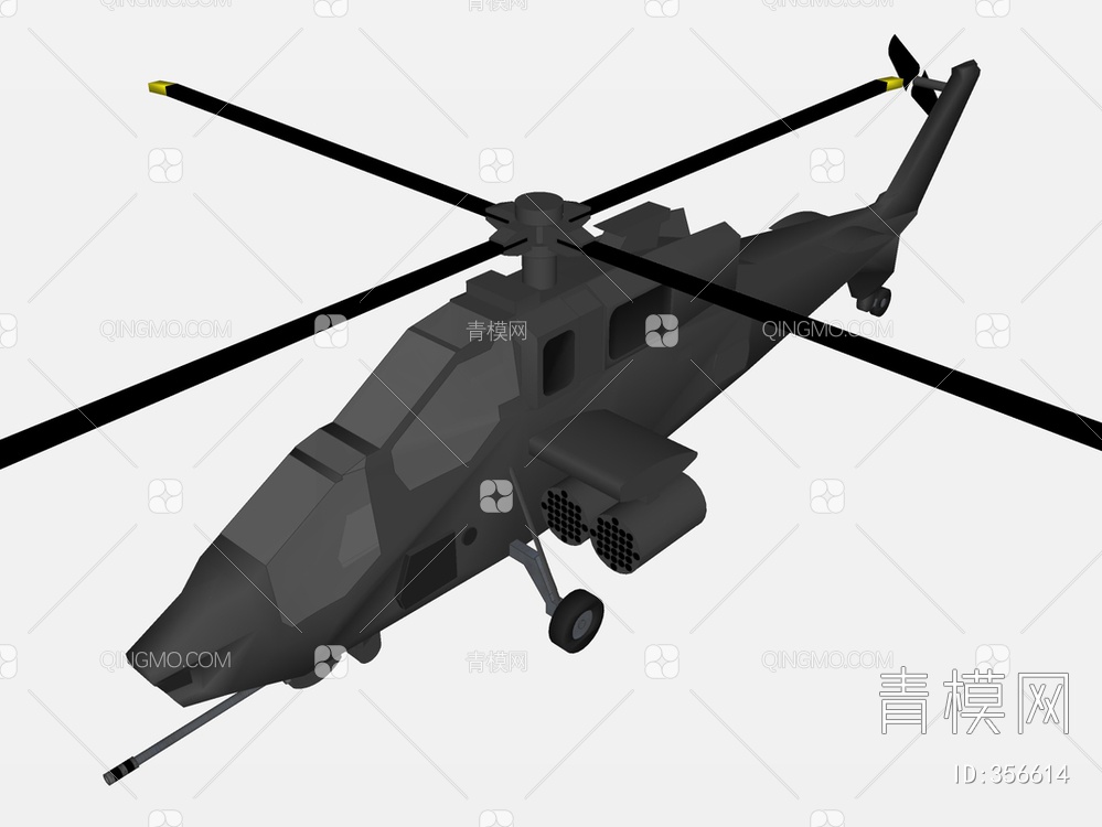 直升机SU模型下载【ID:356614】