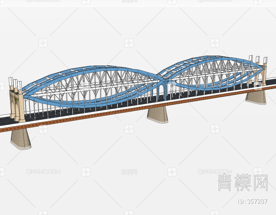 大桥SU模型下载【ID:357287】