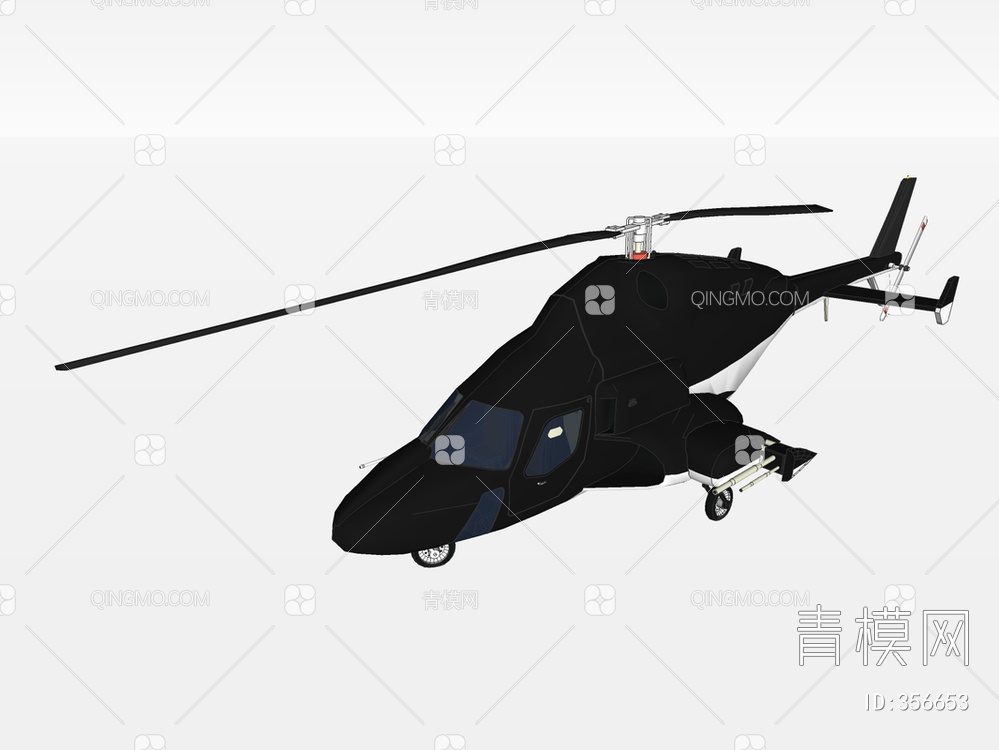 直升机SU模型下载【ID:356653】