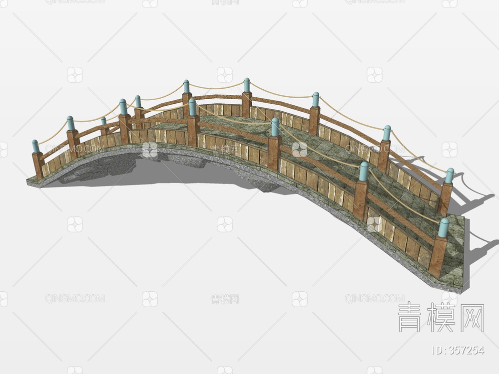 拱桥SU模型下载【ID:357254】