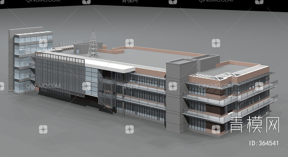 医院3D模型下载【ID:364541】
