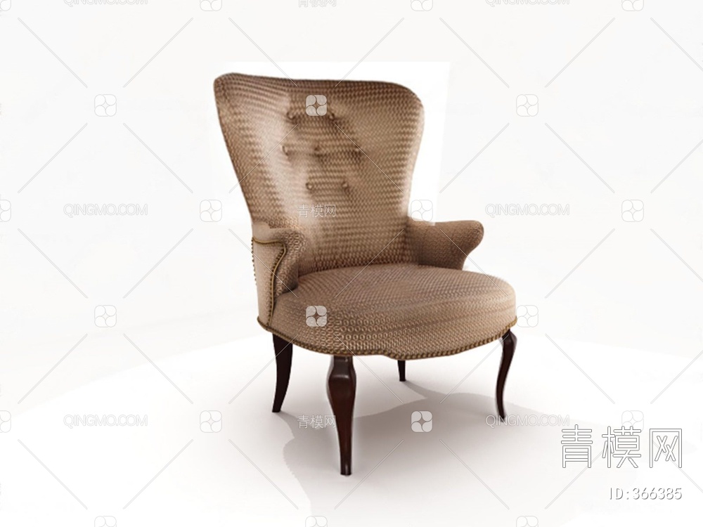 单椅3D模型下载【ID:366385】