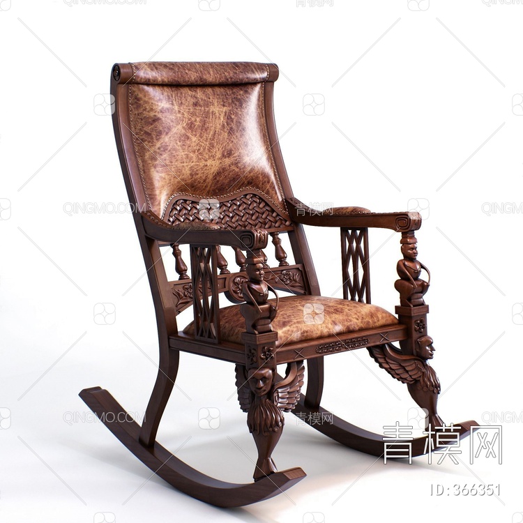 摇椅3D模型下载【ID:366351】