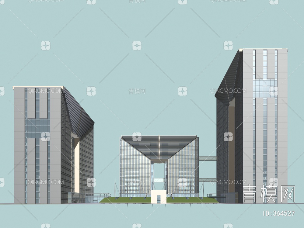 商业大厦3D模型下载【ID:364527】