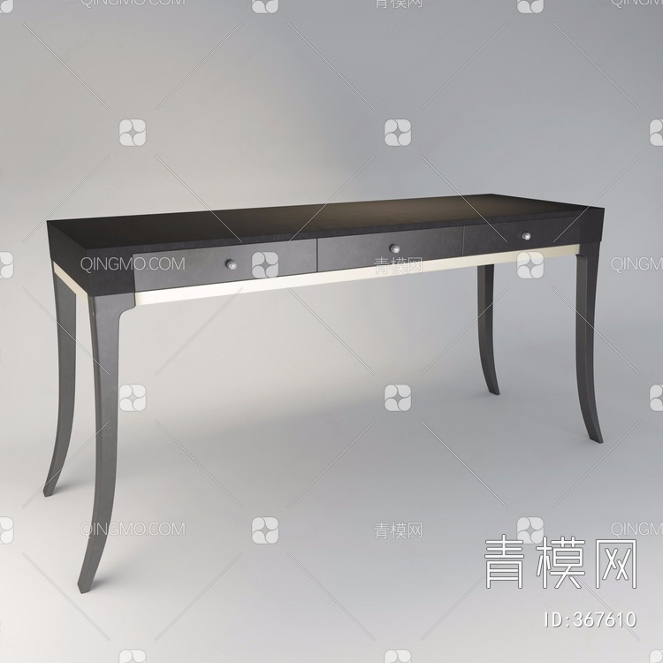 书桌单体3D模型下载【ID:367610】
