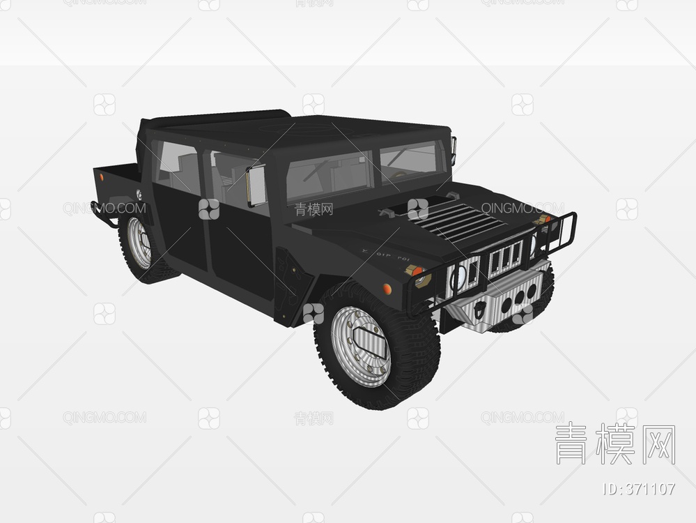 悍马HummerSU模型下载【ID:371107】