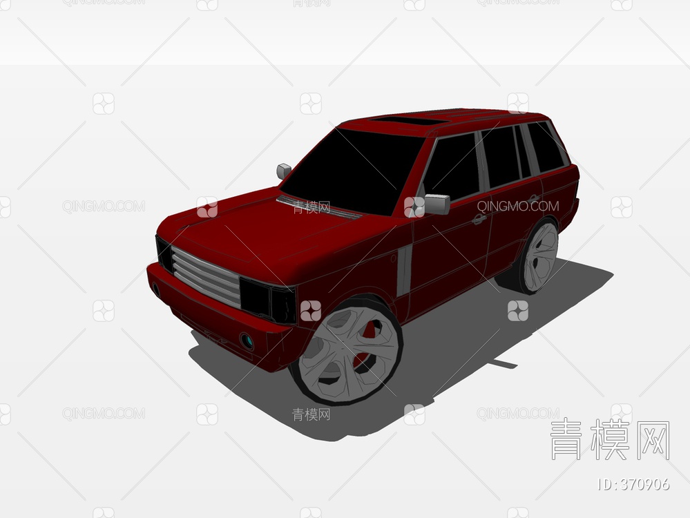 路虎Land-RoverSU模型下载【ID:370906】