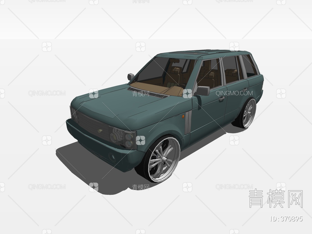 路虎Land-RoverSU模型下载【ID:370895】