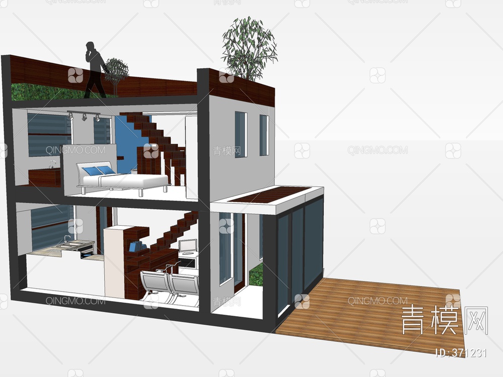 家装SU模型下载【ID:371231】