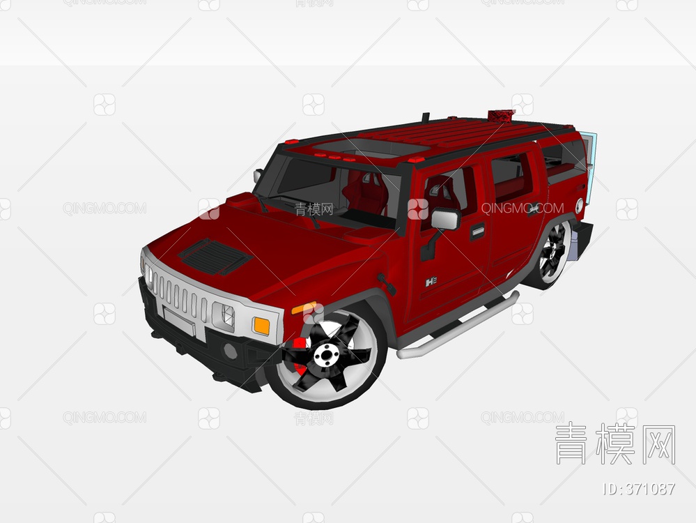 悍马HummerSU模型下载【ID:371087】