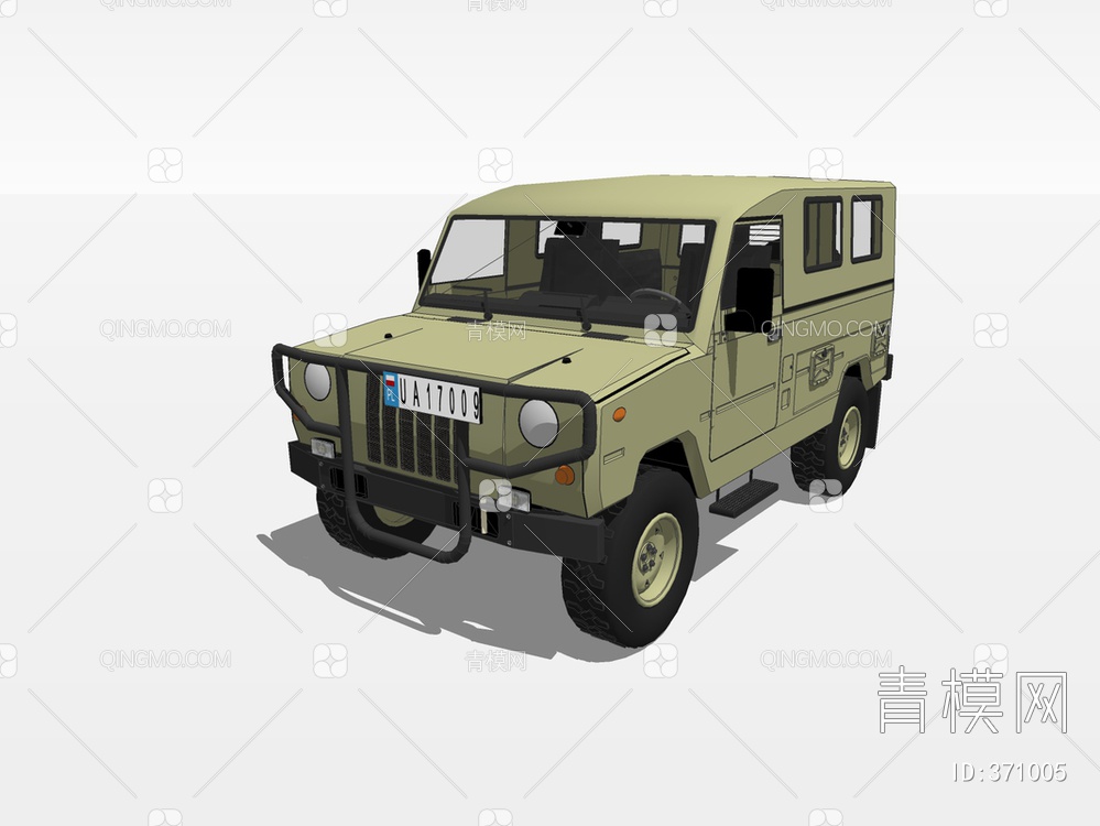 悍马HummerSU模型下载【ID:371005】