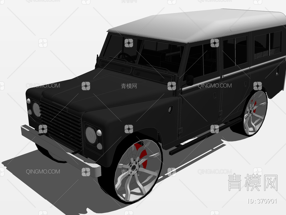 路虎Land-RoverSU模型下载【ID:370901】