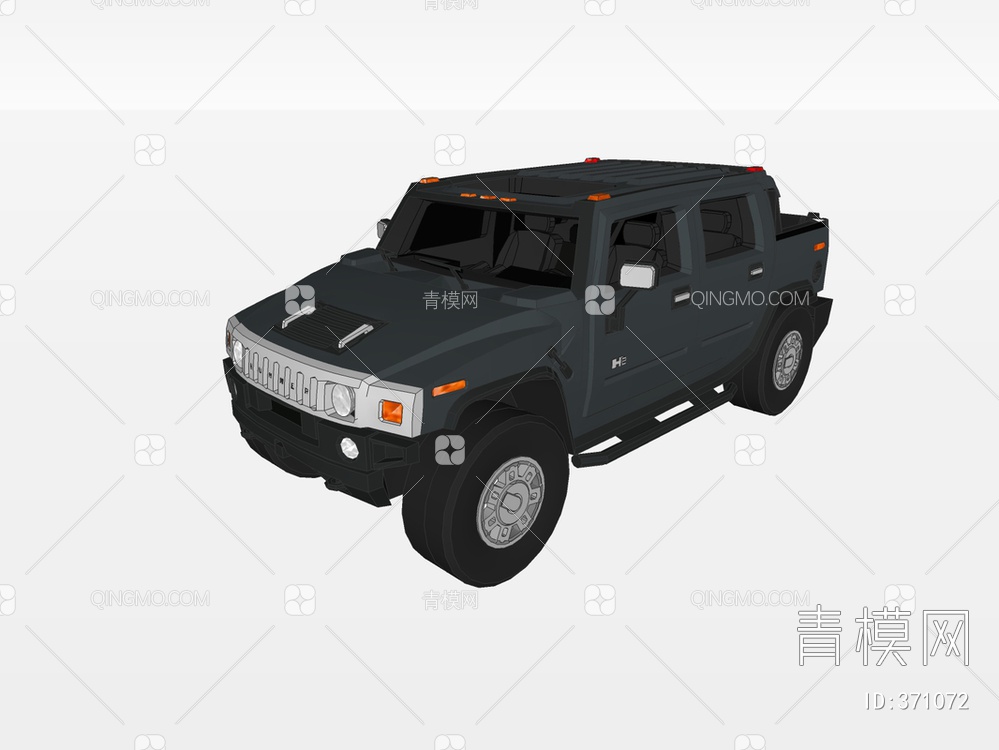 悍马HummerSU模型下载【ID:371072】