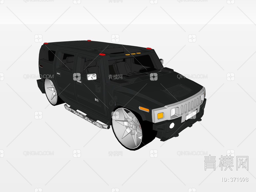 悍马HummerSU模型下载【ID:371098】