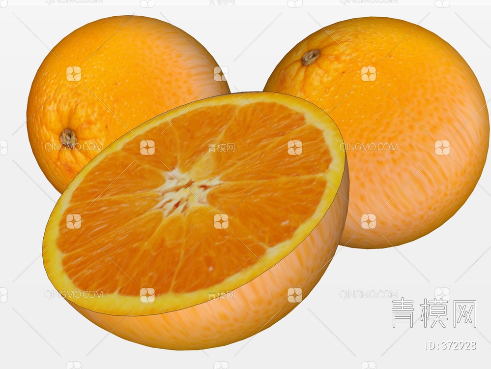 橘子SU模型下载【ID:372928】