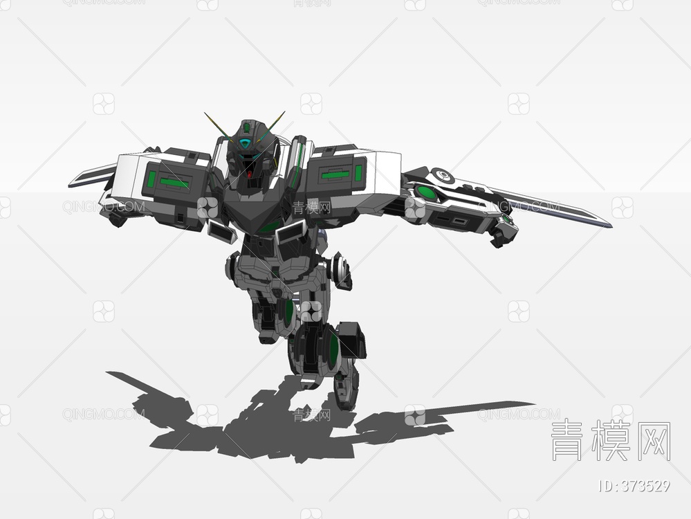 高达机器人SU模型下载【ID:373529】