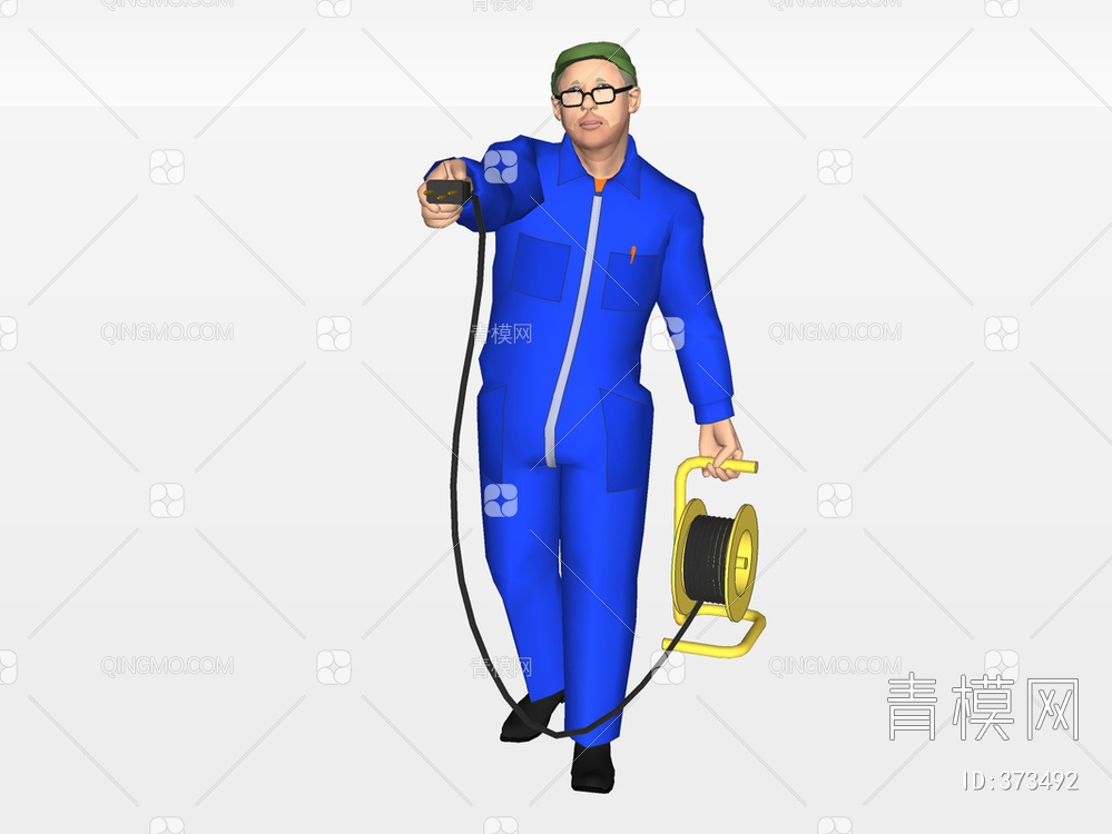 3D人物SU模型下载【ID:373492】