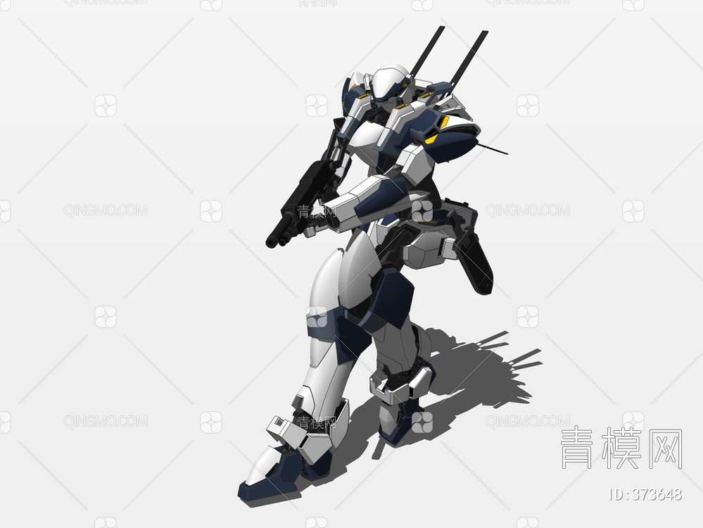 高达机器人SU模型下载【ID:373648】