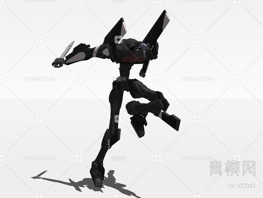 高达机器人SU模型下载【ID:373342】