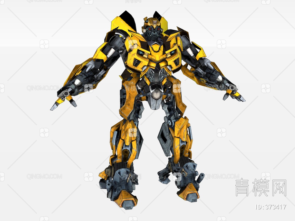 大黄蜂机器人SU模型下载【ID:373417】