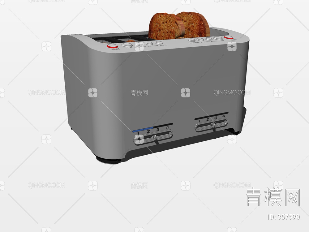 烤面包机SU模型下载【ID:357590】
