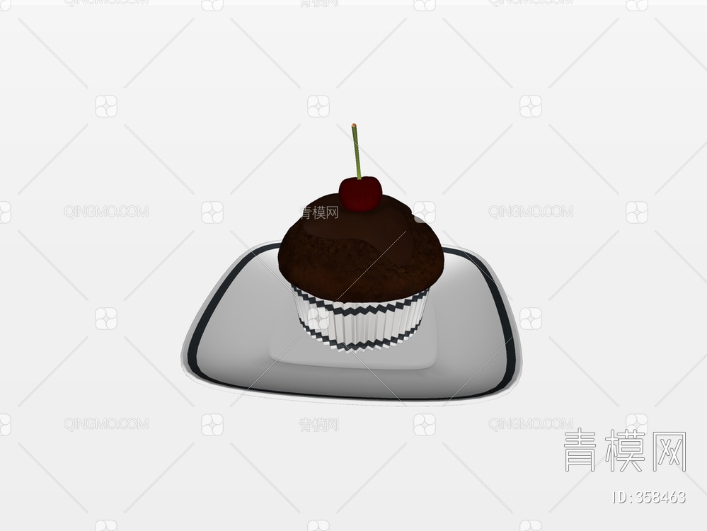 蛋糕SU模型下载【ID:358463】