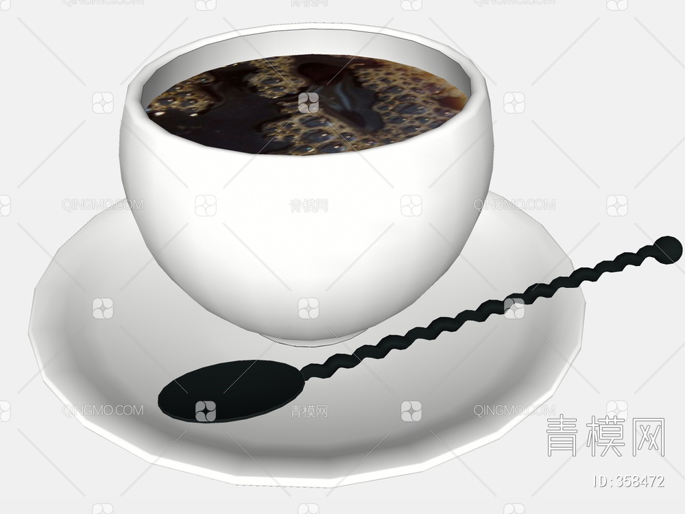 咖啡SU模型下载【ID:358472】