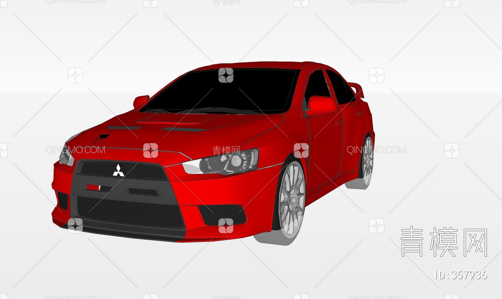 三菱汽车Mitsubishi Lancer Evo XSU模型下载【ID:357936】