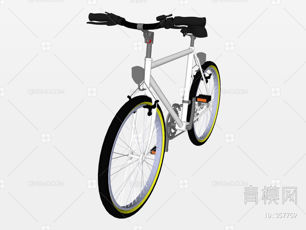 自行车SU模型下载【ID:357759】
