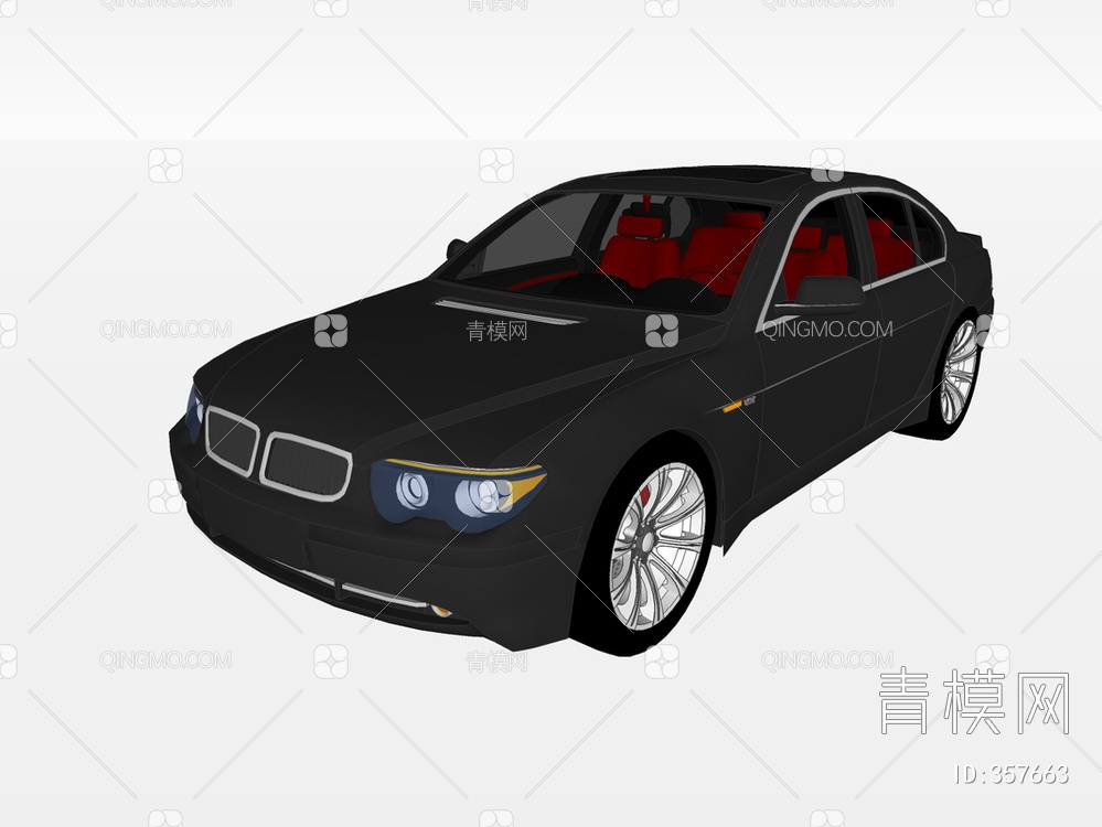 宝马BMW M 7SU模型下载【ID:357663】