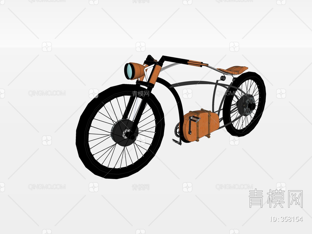 自行车SU模型下载【ID:358154】