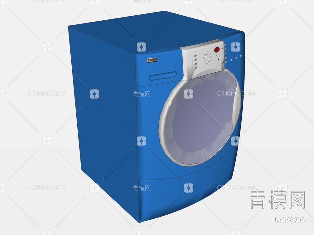 洗衣机SU模型下载【ID:358905】