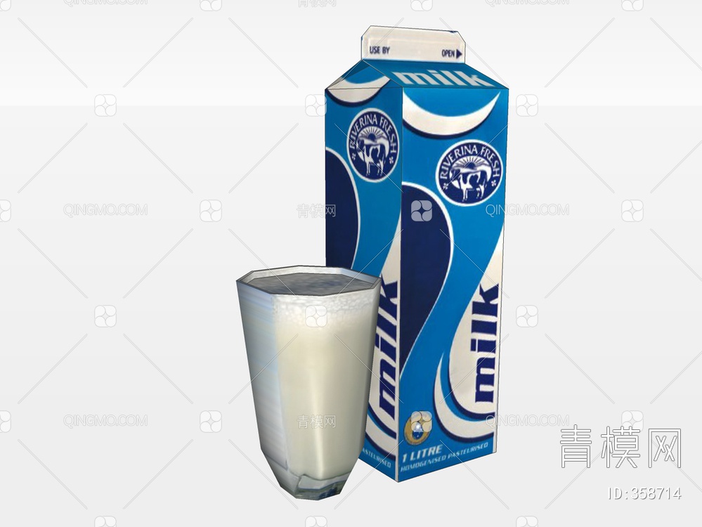 牛奶SU模型下载【ID:358714】