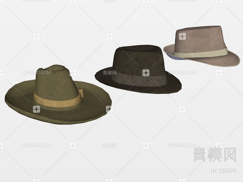 帽子SU模型下载【ID:358593】