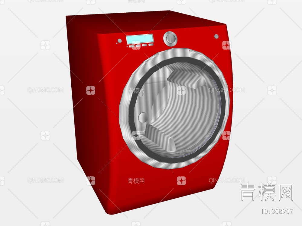 洗衣机SU模型下载【ID:358907】