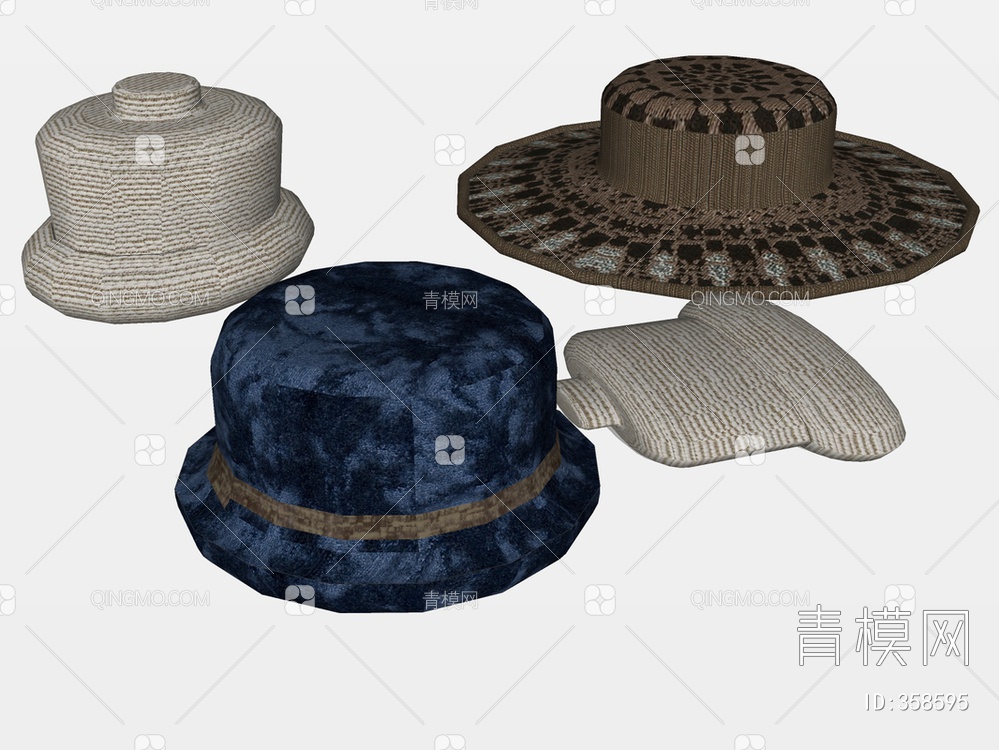 帽子SU模型下载【ID:358595】