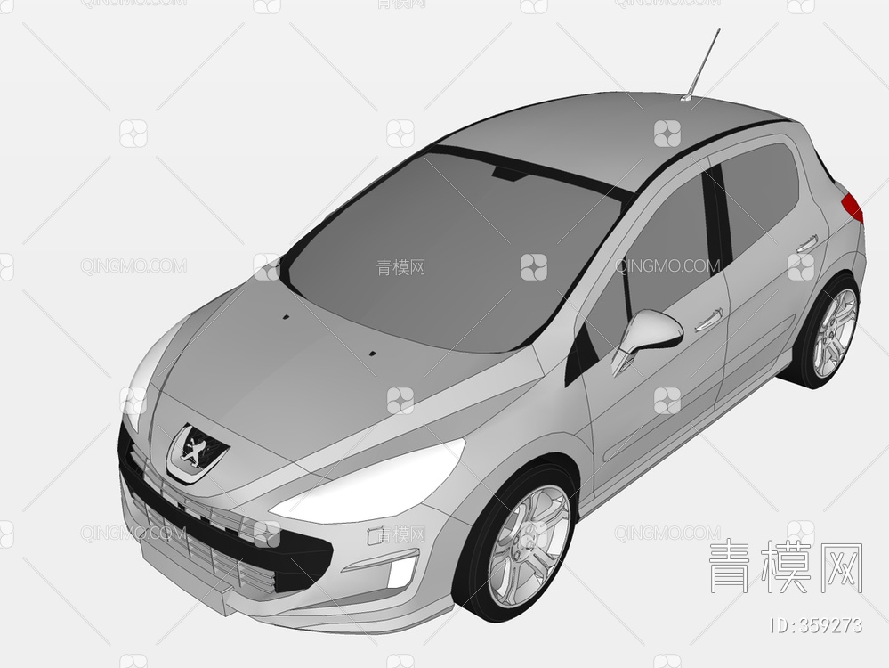法国标志PeugeotSU模型下载【ID:359273】