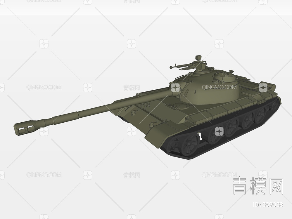坦克装甲车SU模型下载【ID:359038】