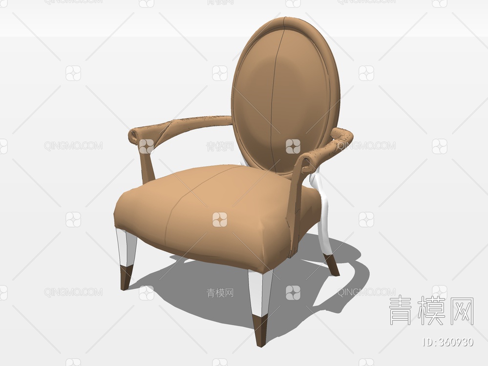 单椅SU模型下载【ID:360930】