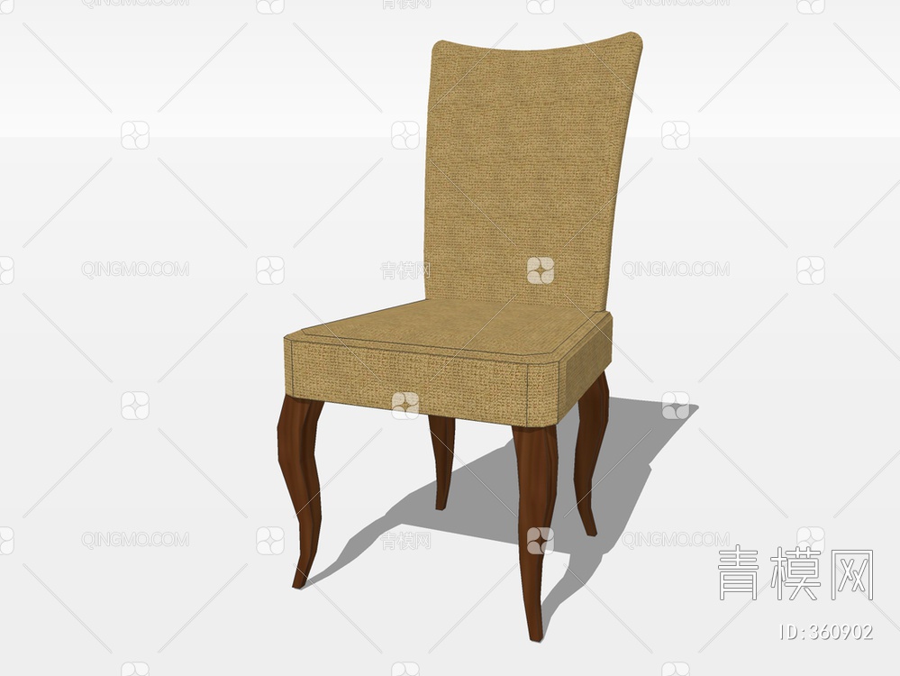 单椅SU模型下载【ID:360902】