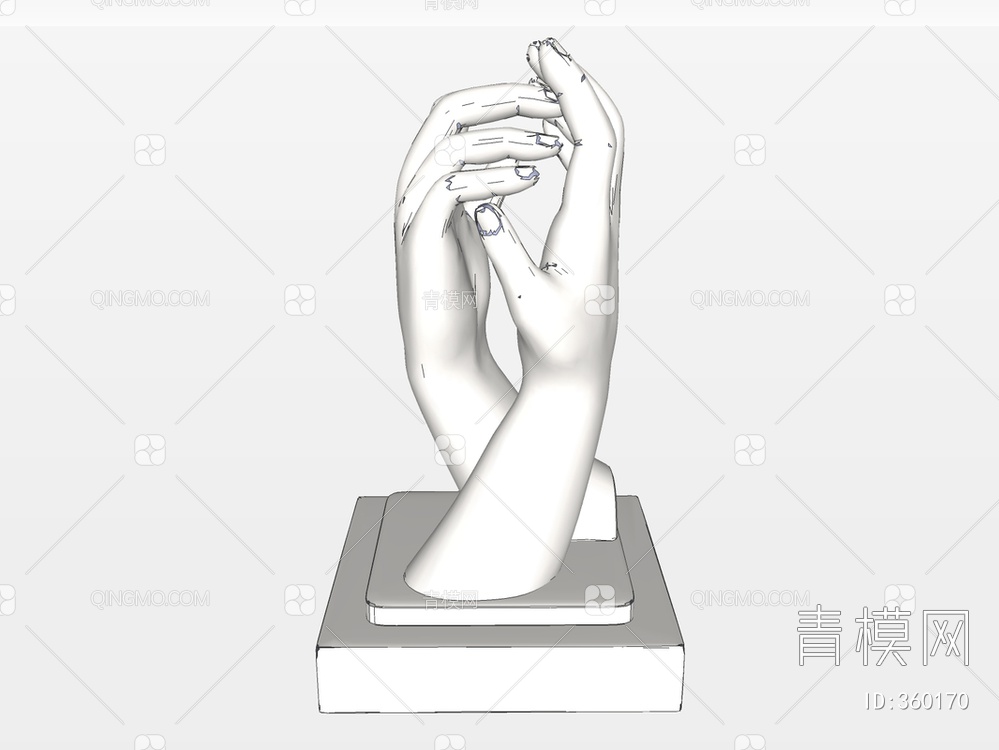 雕塑SU模型下载【ID:360170】