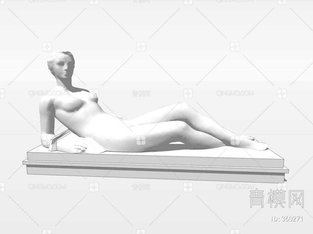 雕塑SU模型下载【ID:360271】