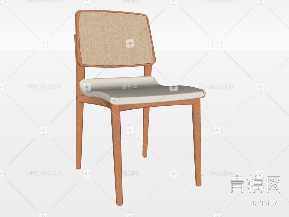单椅SU模型下载【ID:361071】