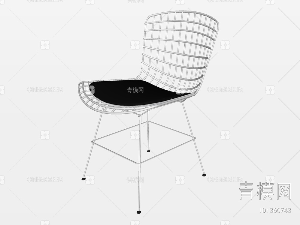 单椅SU模型下载【ID:360743】