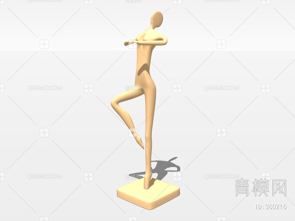 艺术雕塑SU模型下载【ID:360216】