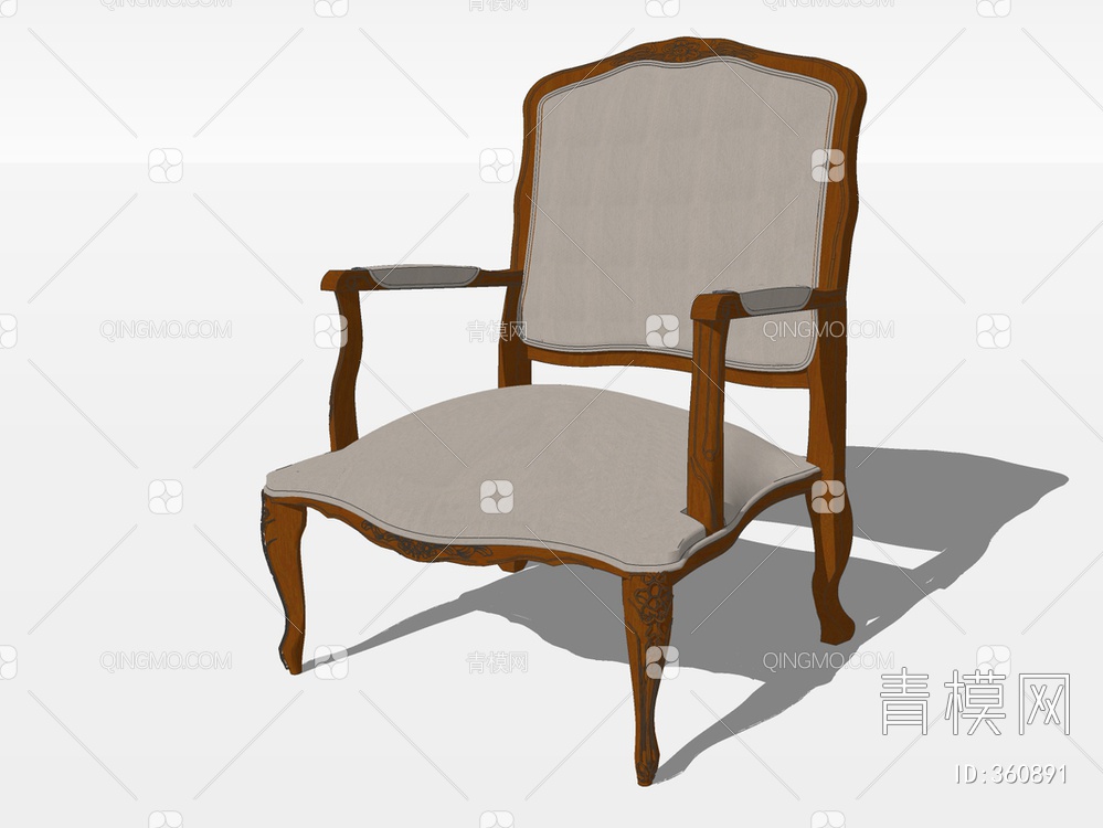 单椅SU模型下载【ID:360891】