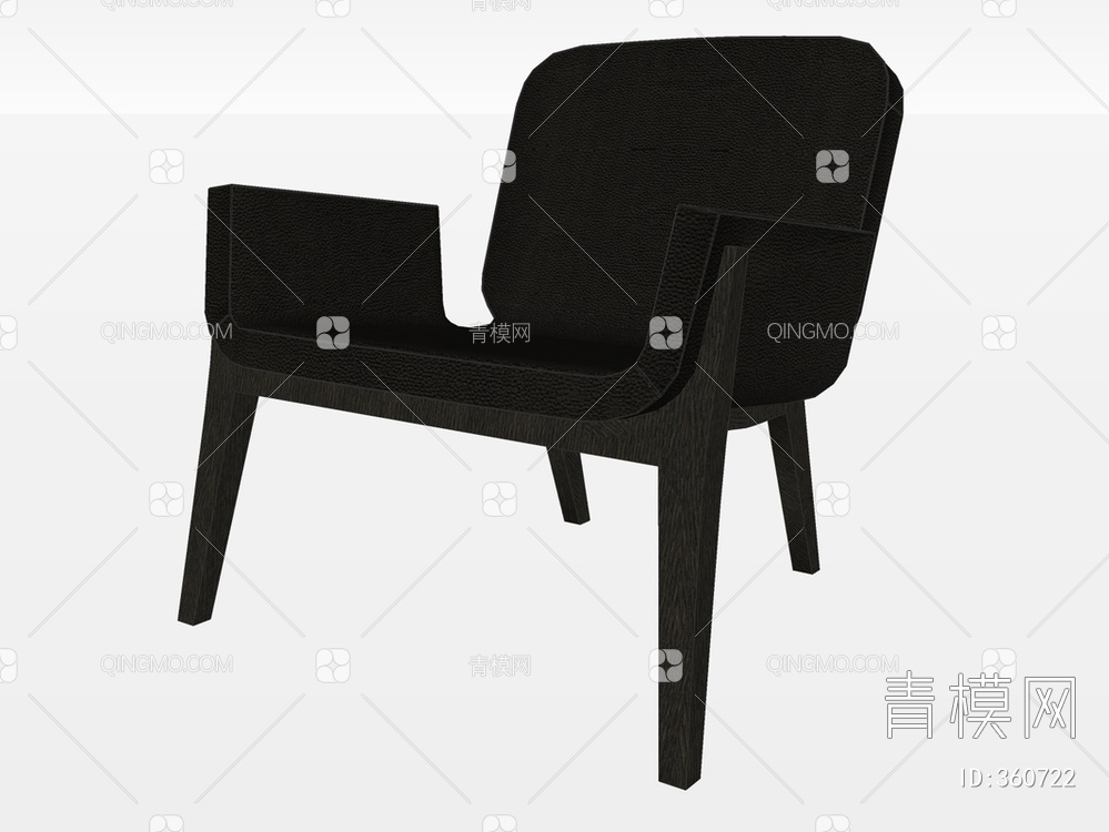 单椅SU模型下载【ID:360722】