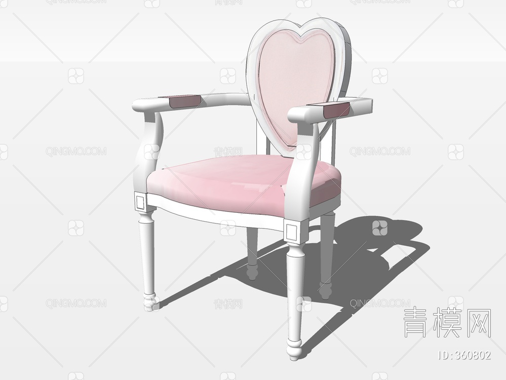 单椅SU模型下载【ID:360802】